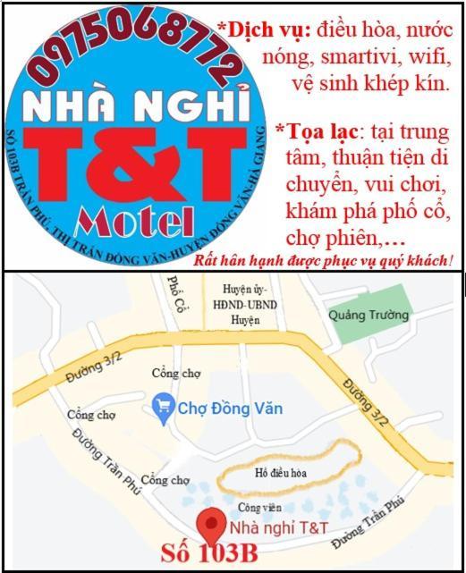 Nha Nghi T&T Hotel Dồng Van Bagian luar foto